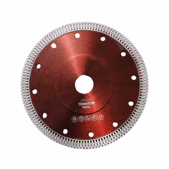 Diamond Cutting Tool Disc Wheel Circular Thin Turbo Tile Laser Welded Cutter HSS Diamond Segmented Saw Blade for Neolith Dekton Marble Hand Tool for Granite