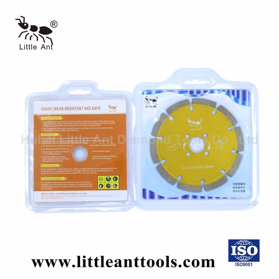 Lame de scie diamantée pour granit, marbre et outils de coupe frittés de haute qualité, 5 