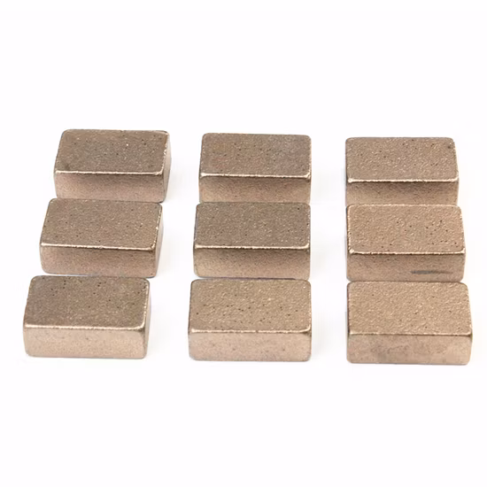 Segment de diamant Jdk pour couper le marbre Recinto Cantera au mexique 24*10*15mm MB1 A20 Ye qualité